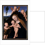Madonna and Child with John the Baptist, 1534 by Lucas the Younger Cranach
