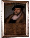 John the Steadfast, Elector of Saxony, 1536 by Lucas the Elder Cranach