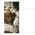 Detail of the Mass of St. Gregory, from an altarpiece of the Resurrection by German School