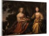 Maria Magdalena and Charlotta Elisabetha, Princesses of Nassau by Willem van Honthorst