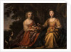 Maria Magdalena and Charlotta Elisabetha, Princesses of Nassau by Willem van Honthorst