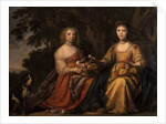 Maria Magdalena and Charlotta Elisabetha, Princesses of Nassau by Willem van Honthorst