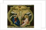 Christ on the Cross with Saints Mary and John, c.1370 by Luca di Tomme