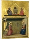 The Annunciation and Christ suffering, c.1351-75 by Allegretto Nuzi