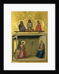 The Annunciation and Christ suffering, c.1351-75 by Allegretto Nuzi