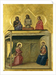 The Annunciation and Christ suffering, c.1351-75 by Allegretto Nuzi