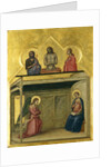 The Annunciation and Christ suffering, c.1351-75 by Allegretto Nuzi