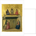 The Annunciation and Christ suffering, c.1351-75 by Allegretto Nuzi