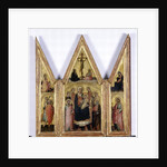 Triptych with Madonna and Child, c.1400 by Martino di Bartolomeo di Biagio