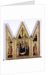 Triptych with Madonna and Child, c.1400 by Martino di Bartolomeo di Biagio