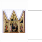 Triptych with Madonna and Child, c.1400 by Martino di Bartolomeo di Biagio
