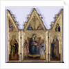 Triptych with Madonna and Child, c.1400 by Andrea di Bartolo