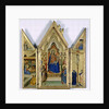 Triptych with Madonna and Child; by Bernardo Daddi