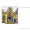 Triptych with Madonna and Child; by Bernardo Daddi