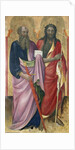 The Apostle Paul and John the Baptist, c.1418-20 by Piero di Alvaro