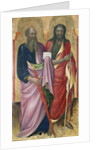 The Apostle Paul and John the Baptist, c.1418-20 by Piero di Alvaro