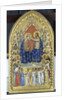 Coronation of the Virgin with angels and saints, c.1360 by Master of the Fabriano Altarpiece