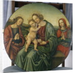 Madonna with Child and two female saints, c.1500-15 by Italian School