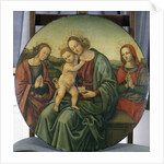Madonna with Child and two female saints, c.1500-15 by Italian School