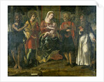 Madonna and Child with John the Baptist, Anthony and other saints, 1534 by Italian School
