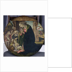 The Adoration of Jesus by Mary and Joseph, c.1480-85 by Sandro Botticelli