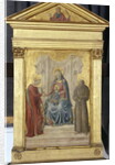 Enthroned Madonna with Child and Saints Gerhard and Katharina, c.1450 by Paolo di Stefano Badaloni Schiavo