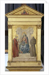 Enthroned Madonna with Child and Saints Gerhard and Katharina, c.1450 by Paolo di Stefano Badaloni Schiavo
