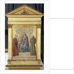 Enthroned Madonna with Child and Saints Gerhard and Katharina, c.1450 by Paolo di Stefano Badaloni Schiavo