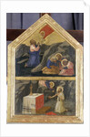 Christ in the Garden of Gethsemane and St. Jerome by Tommaso Masaccio