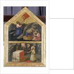 Christ in the Garden of Gethsemane and St. Jerome by Tommaso Masaccio