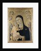 Madonna and Child with Angels and Saints, c.1450 by Sano di also Ansano di Pietro di Mencio Pietro