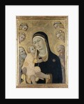 Madonna and Child with Angels and Saints, c.1450 by Sano di also Ansano di Pietro di Mencio Pietro