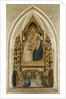 The Coronation of the Virgin with Angels and Saints, c.1340-5 by Bernardo Daddi