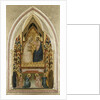 The Coronation of the Virgin with Angels and Saints, c.1340-5 by Bernardo Daddi