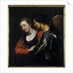 Landsknecht with a Woman by Theodor Rombouts