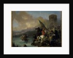 Battle Scene by Jan van Huchtenburgh