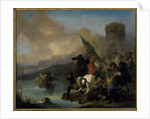 Battle Scene by Jan van Huchtenburgh