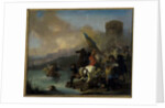 Battle Scene by Jan van Huchtenburgh