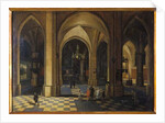 Interior of a Gothic Church by Pieter the Elder Neeffs