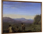Arcadian Landscape by Cornelis van Poelenburgh or Poelenburch