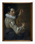 The Lute Player by Arie de Vois