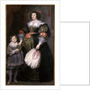 Madame Charlotte Butkens-Smit van Cruyninghen and her son Johannes-Amatus by Cornelis de Vos