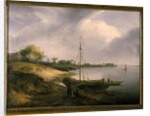 River landscape by School German