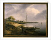 River landscape by School German