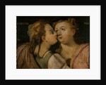 Charity kissing Peace by Frans Floris