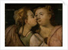 Charity kissing Peace by Frans Floris