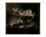Still life with flatfish and crab by Abraham Hendricksz van Beyeren