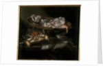 Still life with flatfish and crab by Abraham Hendricksz van Beyeren