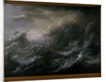 Sea storm and shipwreck by Christian Wilhelm Ernst Dietrich