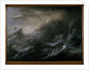 Sea storm and shipwreck by Christian Wilhelm Ernst Dietrich